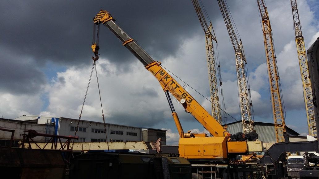 Фото аренда автокрана MKTT 63