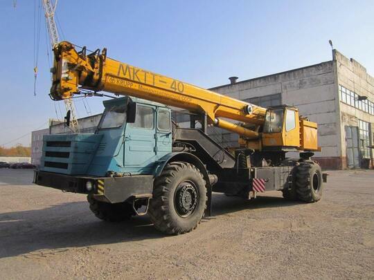 фото автокрана мктт-40